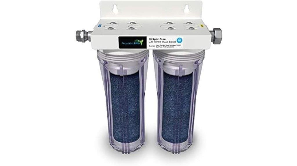 deionized water car rinse