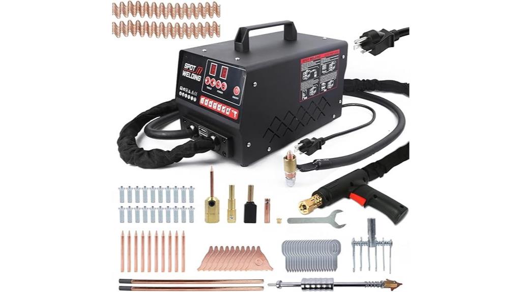 dent repair with spot welder