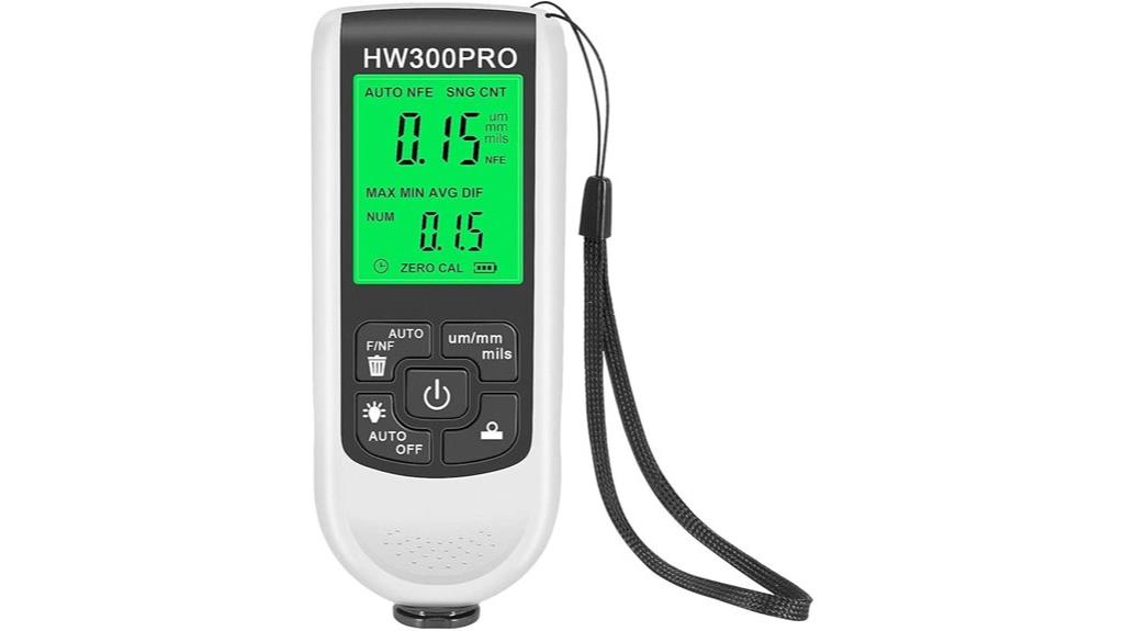 digital paint thickness meter