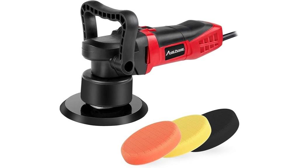 dual action 6 inch buffer