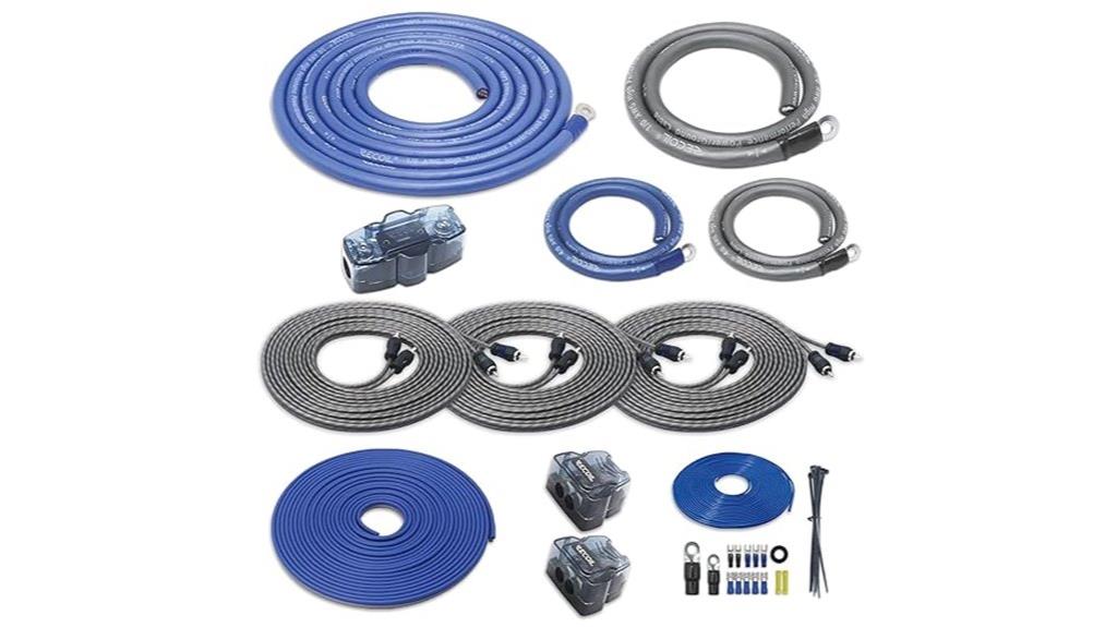 dual amplifier wiring kit