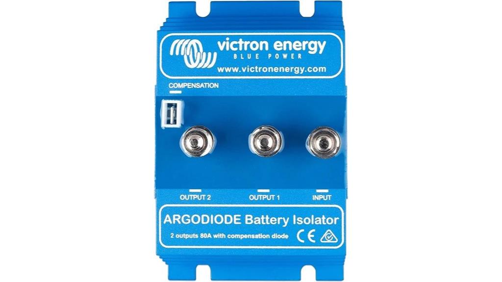 dual battery isolator system