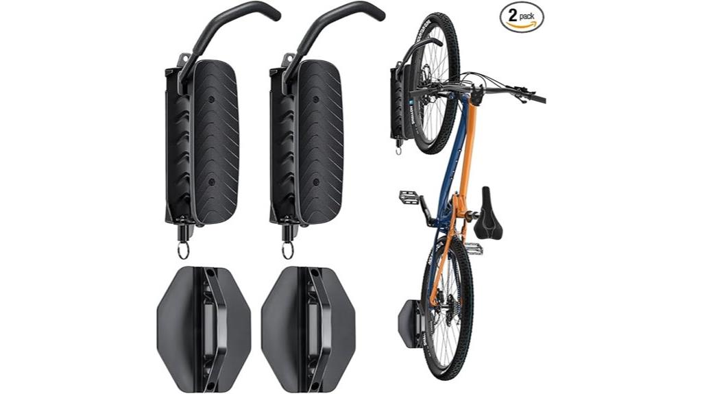 dual bike wall mounts