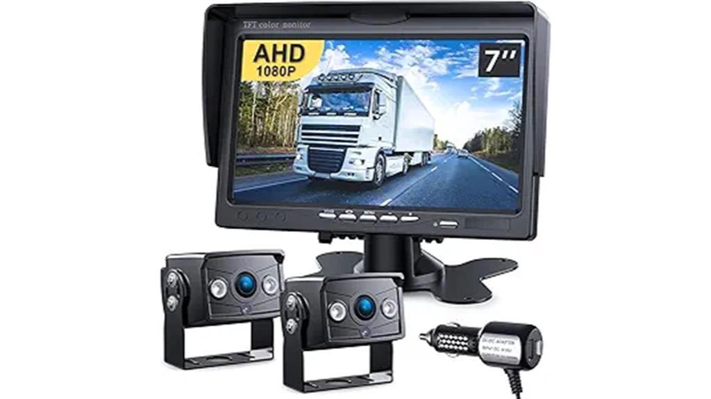 dual camera monitor kit