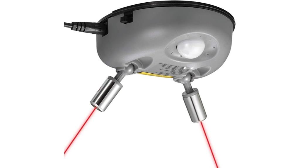 dual laser garage guide