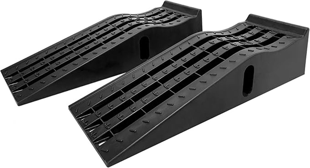 dual portable car ramps