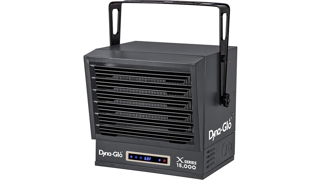 dual power garage heater