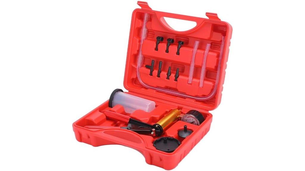 dual purpose brake bleeder kit