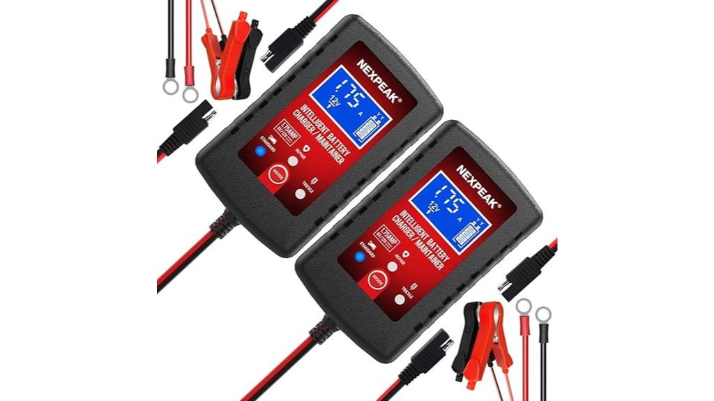 dual voltage battery charger