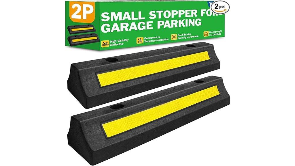 dual yellow bumper set