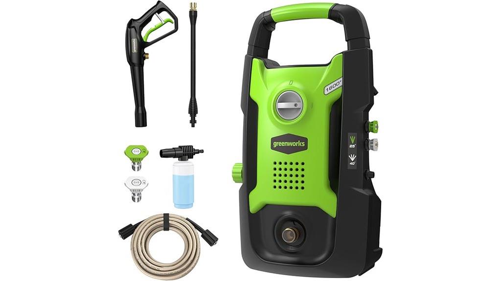 eco friendly small pressure washer