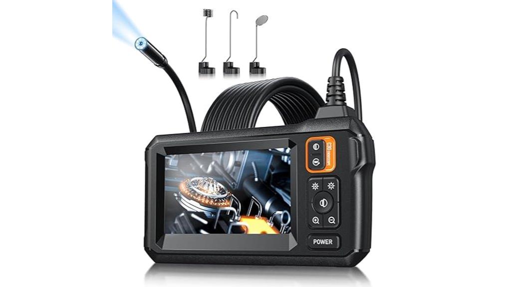 endoscope camera with light