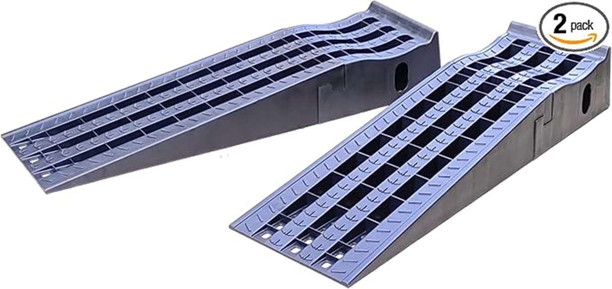 extendable car ramp set