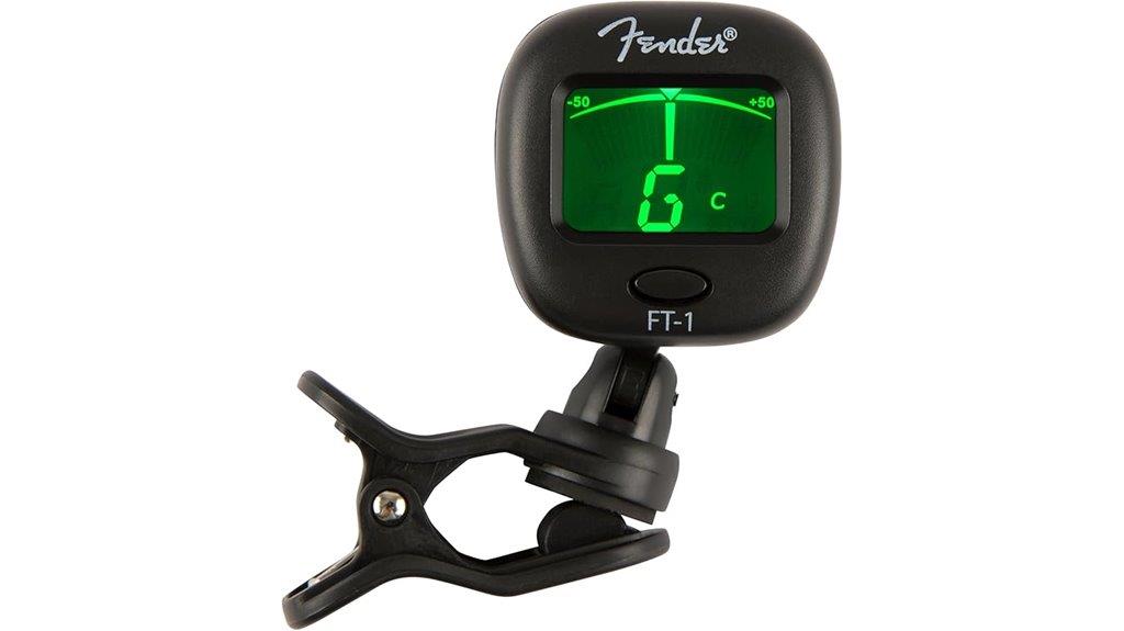fender clip on tuner