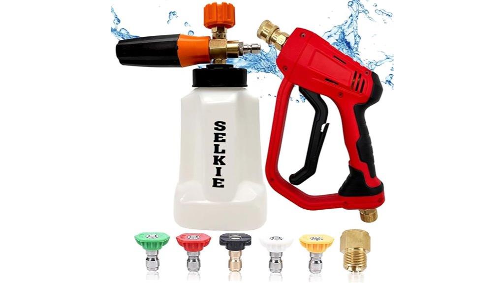 foam cannon pressure washer