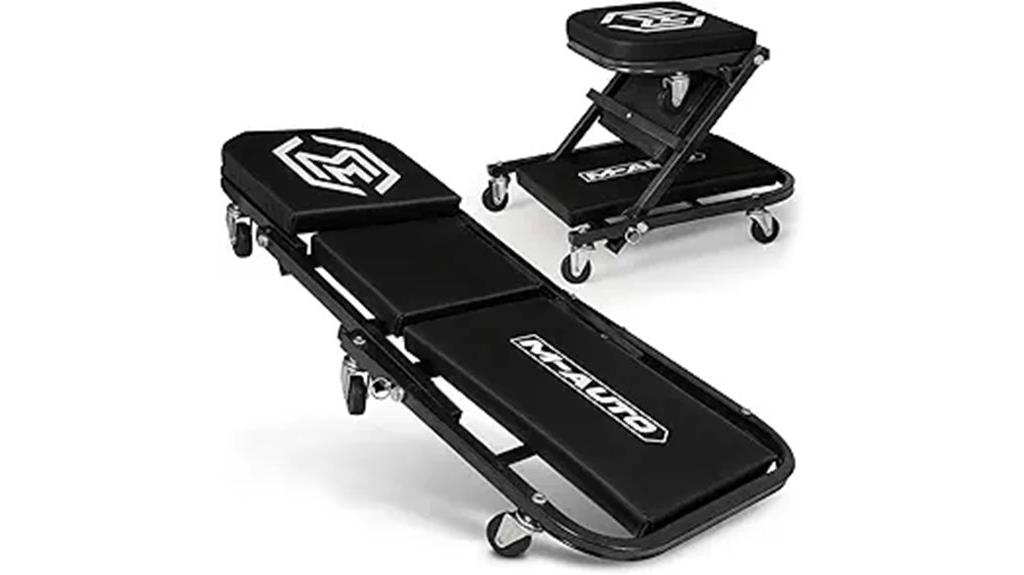 foldable 2 in 1 car creeper