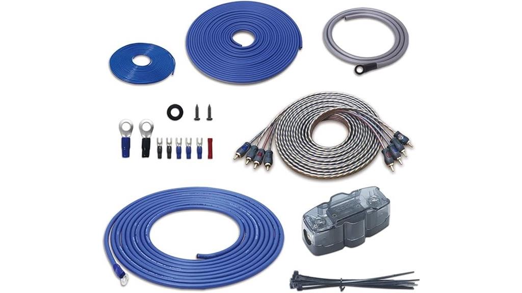 four channel amplifier wiring kit