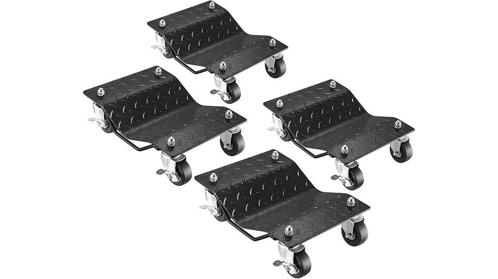 four piece wheel dolly set