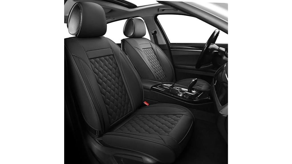 full leather seat cover set