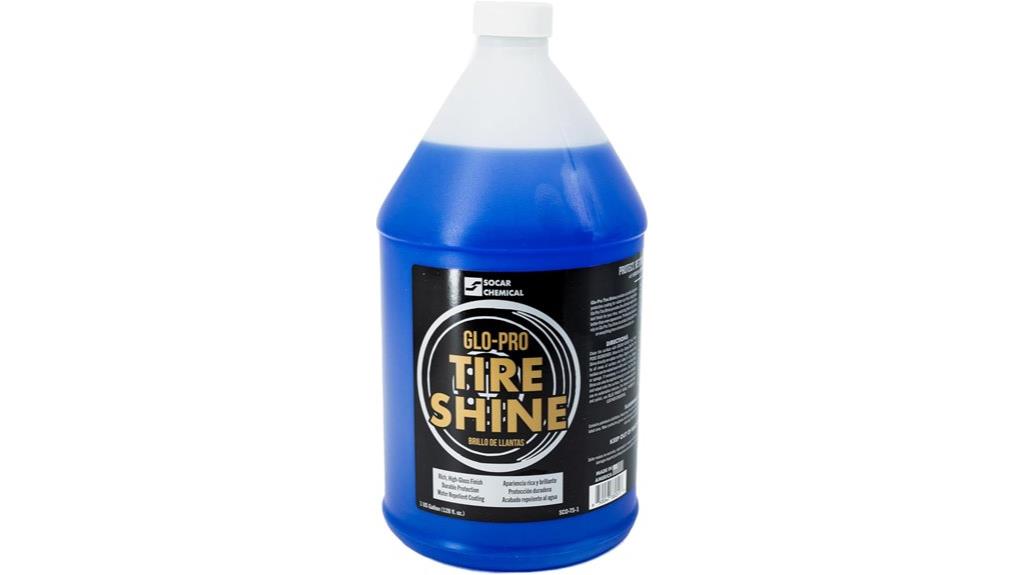 glo pro 128 oz tire shine