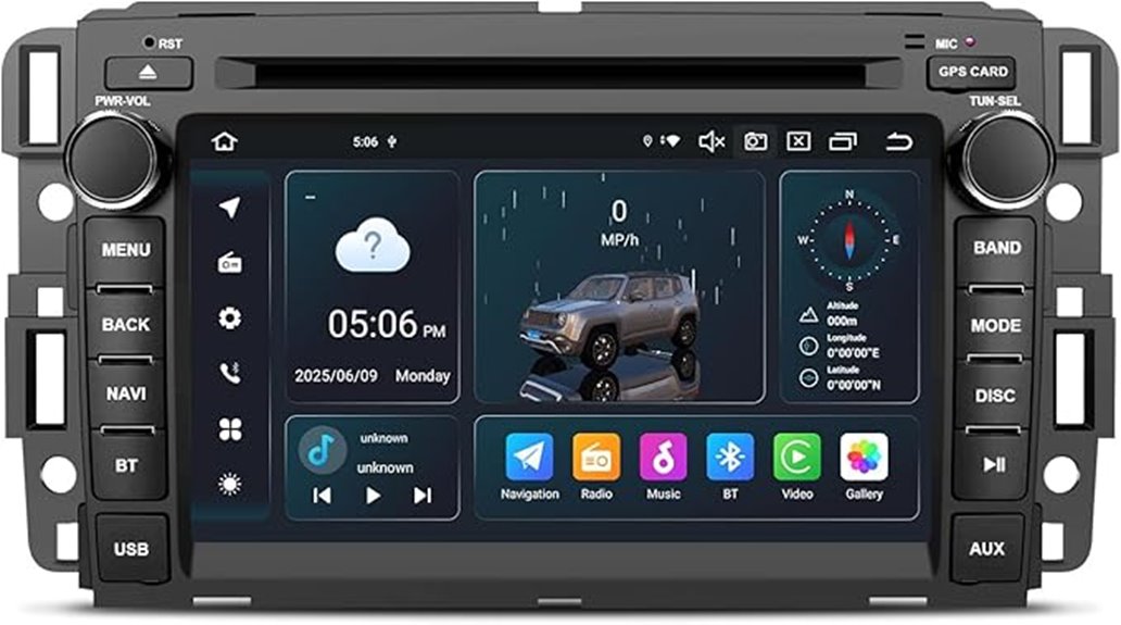 gmc chevy android dvd
