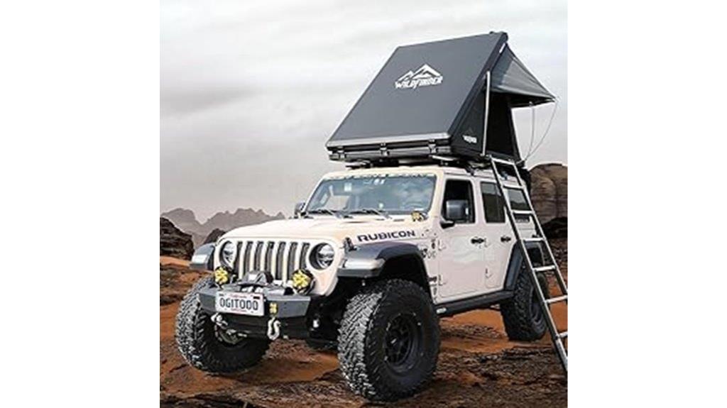 hardshell rooftop tent for 2 3