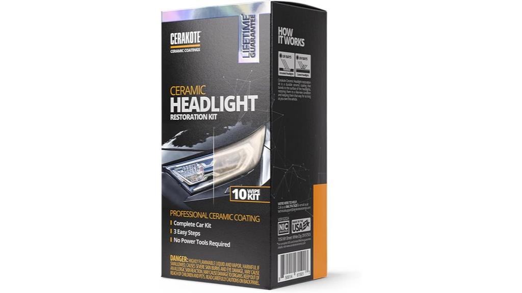 headlight restoration kit