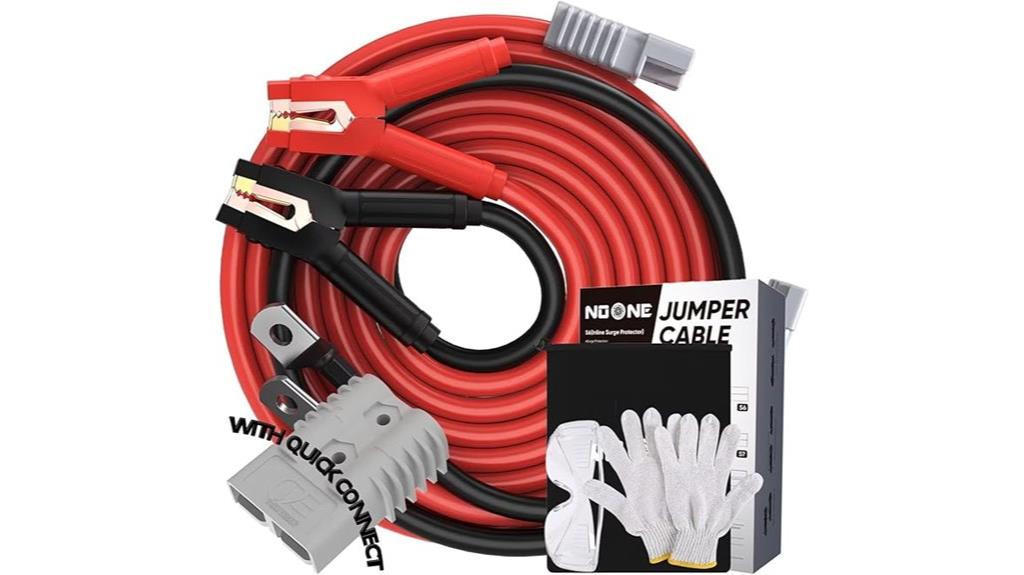 heavy duty 30ft jumper cables