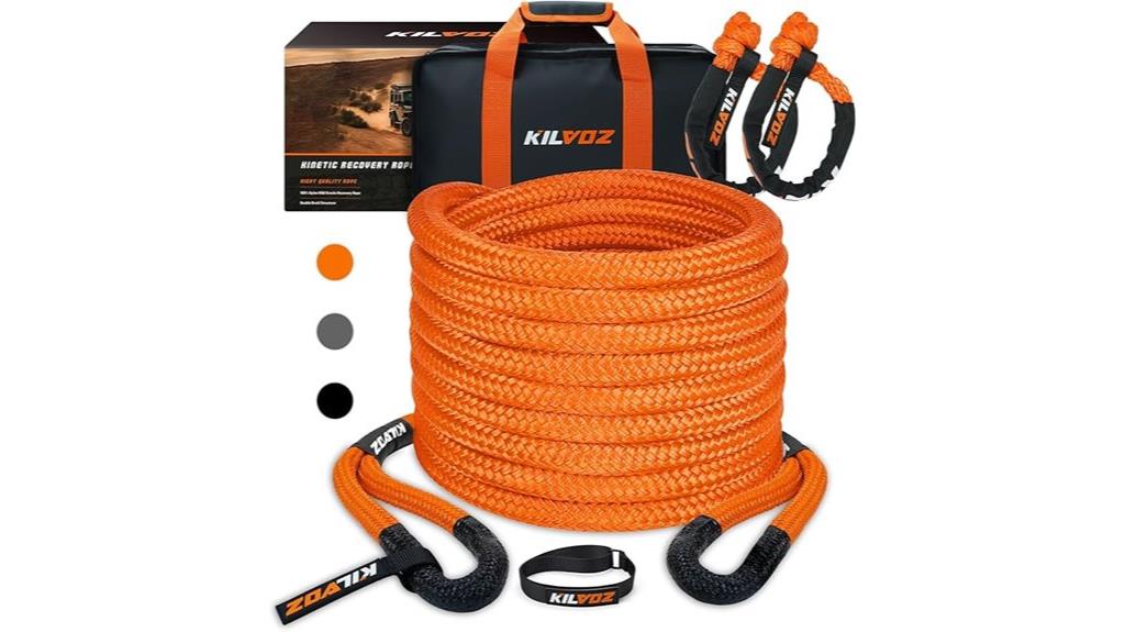 heavy duty 30ft recovery rope