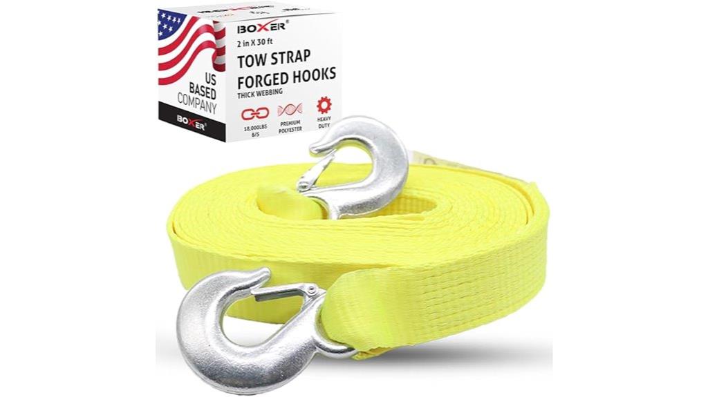 heavy duty 30ft tow strap