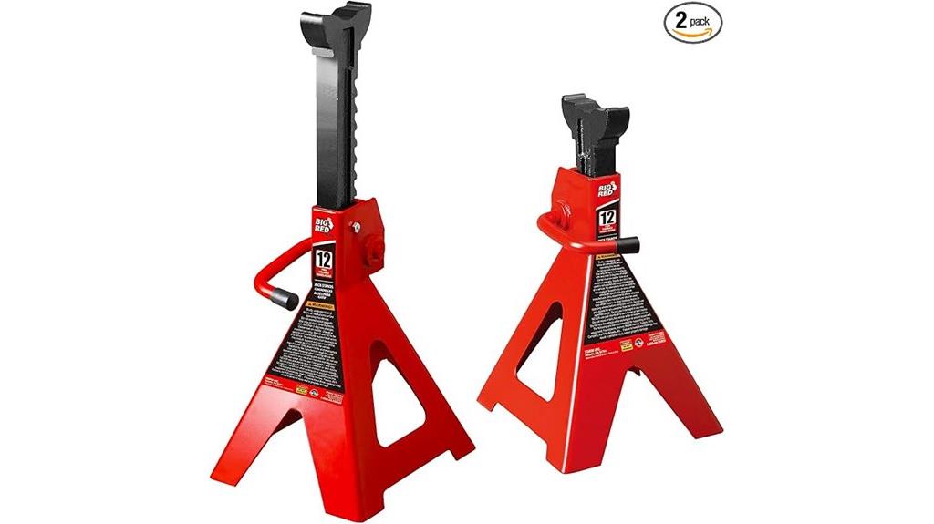 heavy duty adjustable jack stands