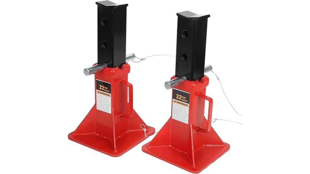 heavy duty adjustable jack stands