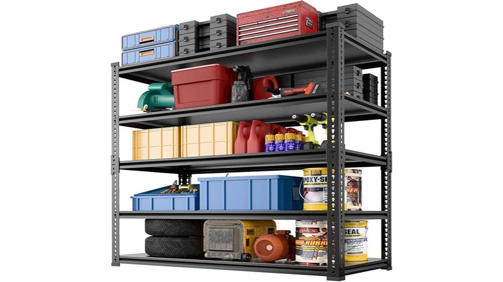 heavy duty adjustable shelving