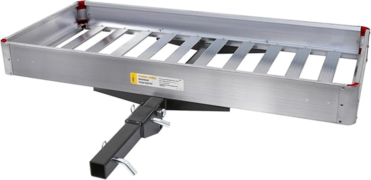 heavy duty aluminum cargo carrier