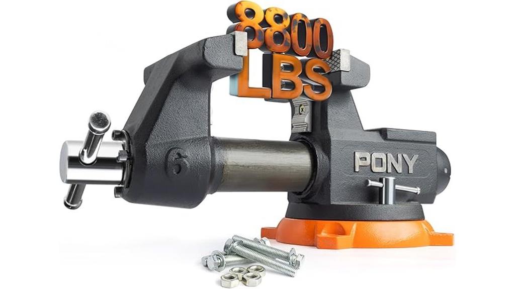 heavy duty bench vise