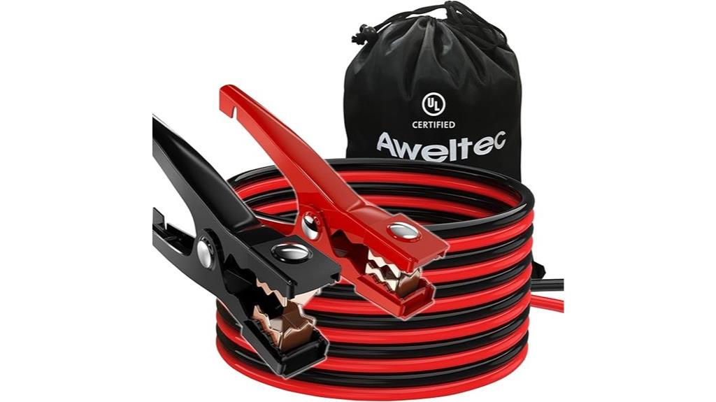 heavy duty car jumper cables