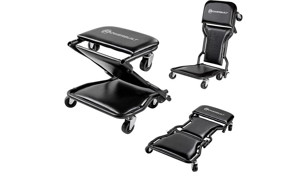 heavy duty folding creeper