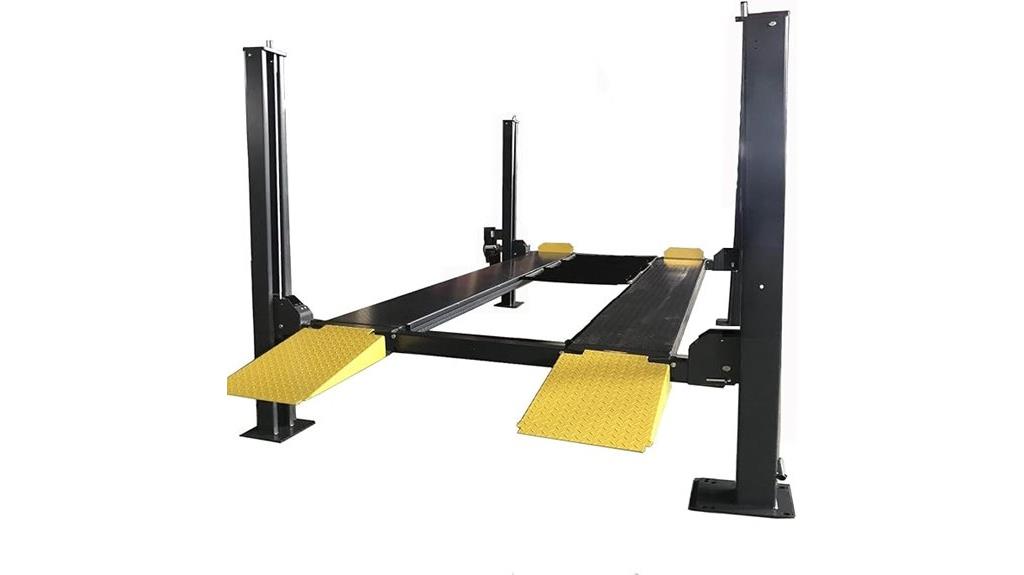 heavy duty four post lift
