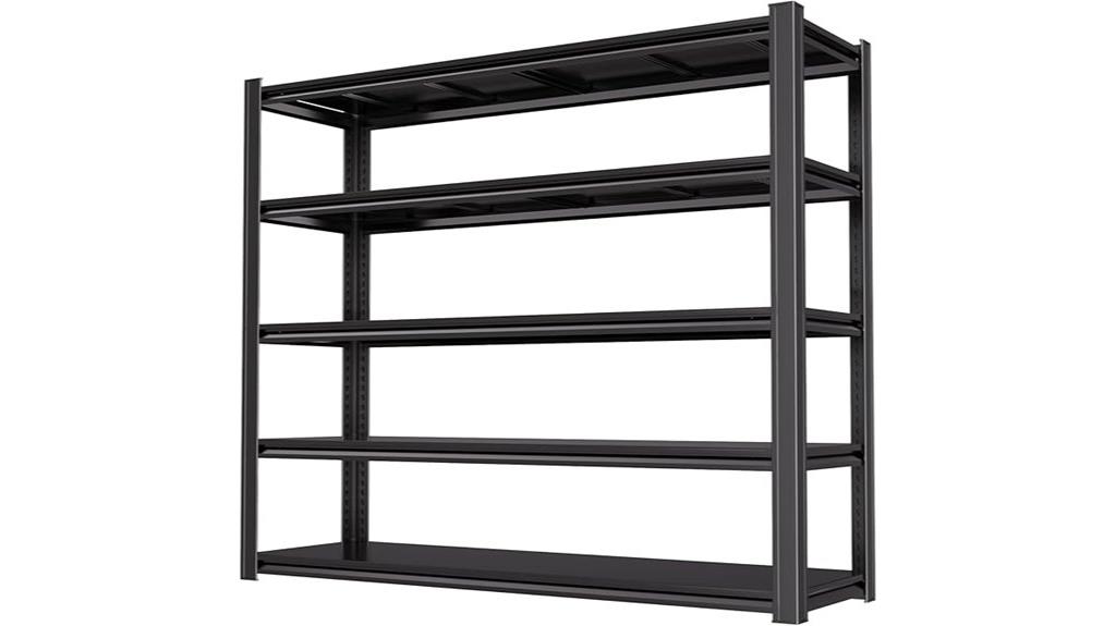 heavy duty garage shelving