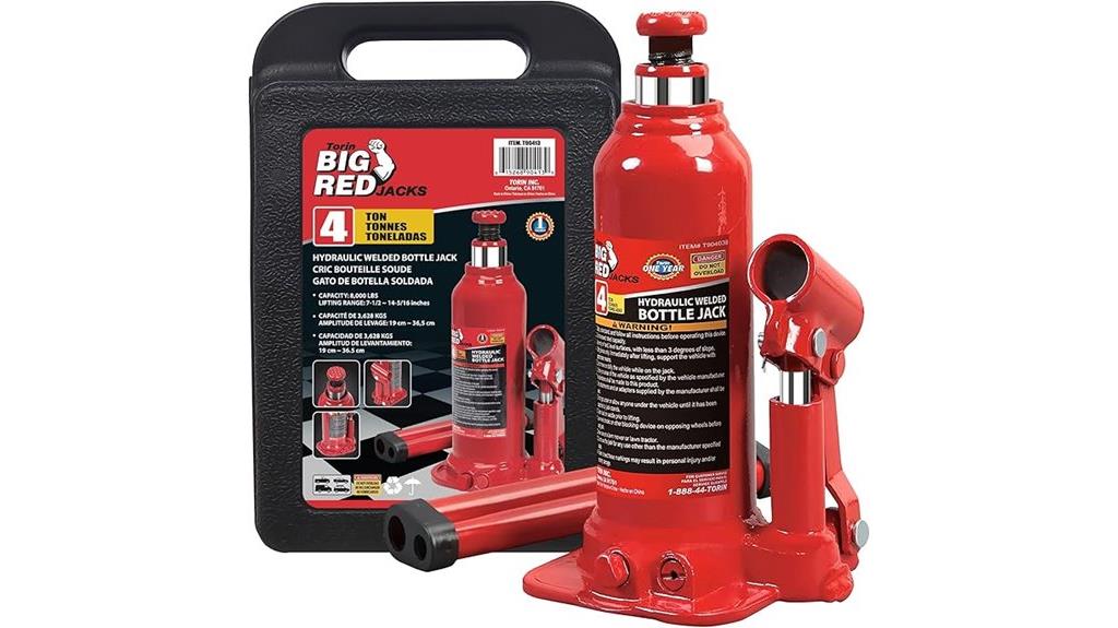 heavy duty hydraulic bottle jack