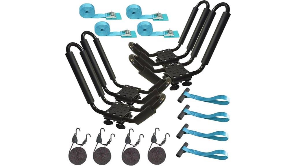 heavy duty kayak rack set