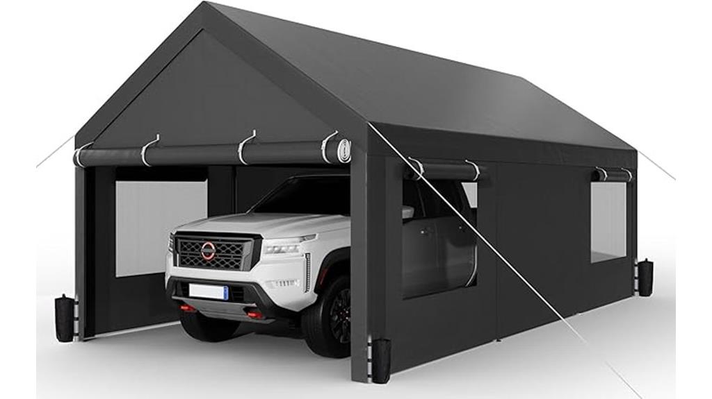 heavy duty portable carport