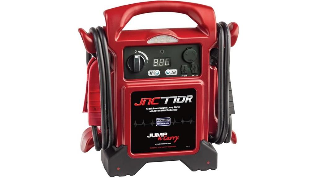 heavy duty portable jump starter
