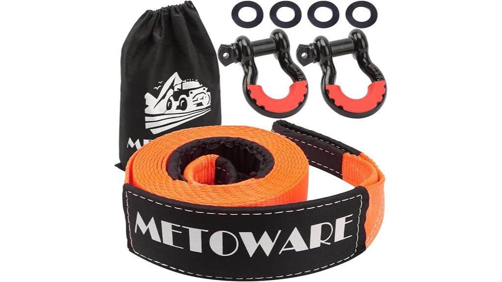 heavy duty recovery strap kit