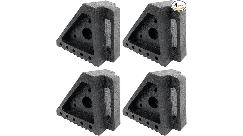 heavy duty recycled rubber chocks