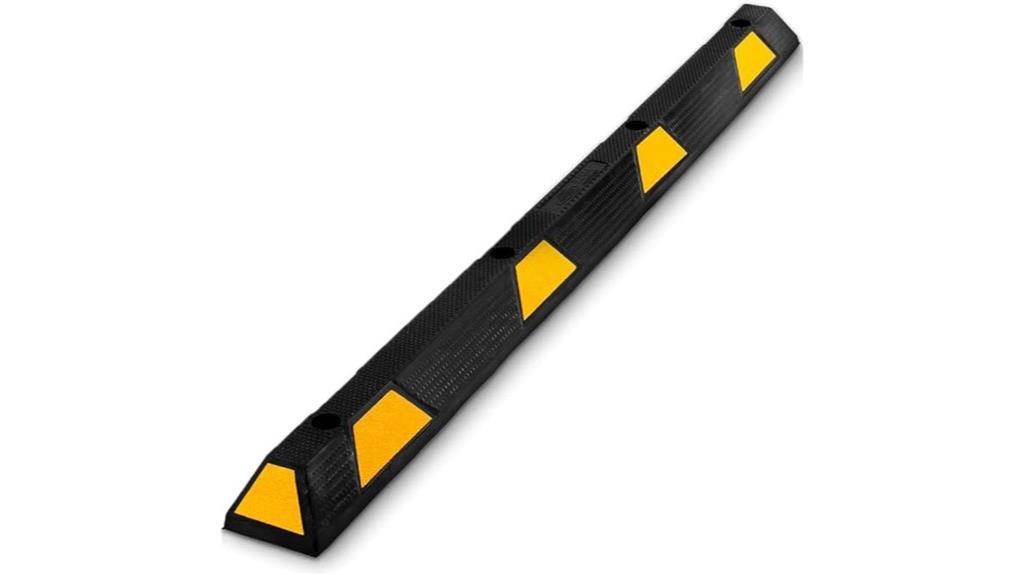 heavy duty rubber parking stopper