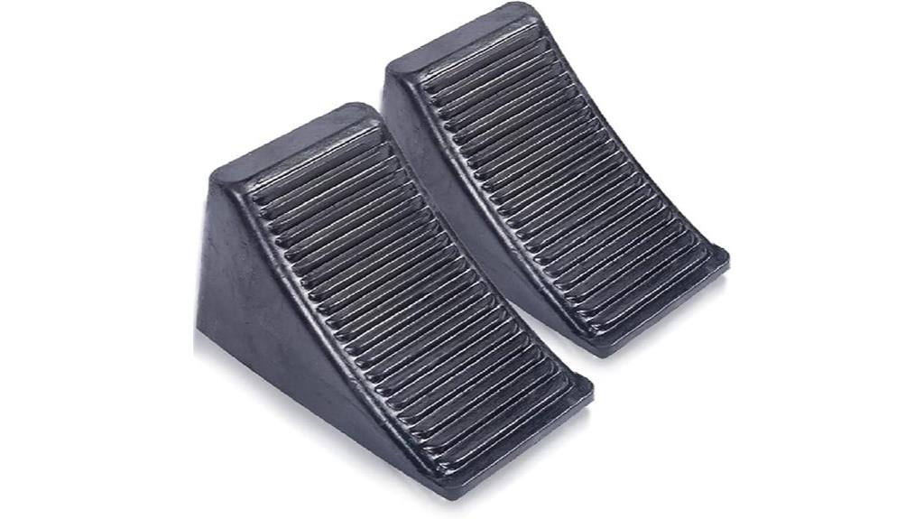 heavy duty rubber wheel chocks