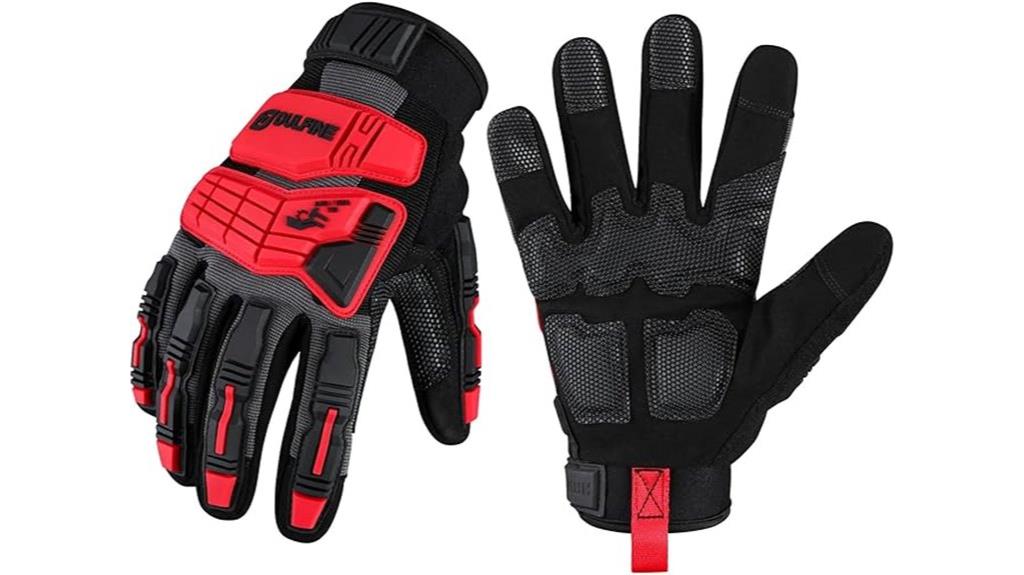 heavy duty safety work gloves