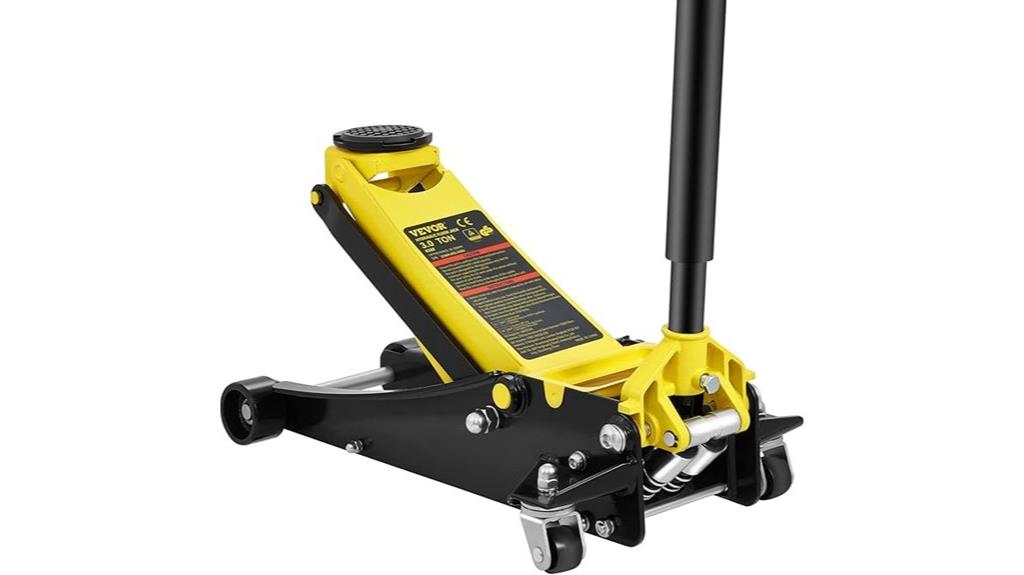 heavy duty steel floor jack