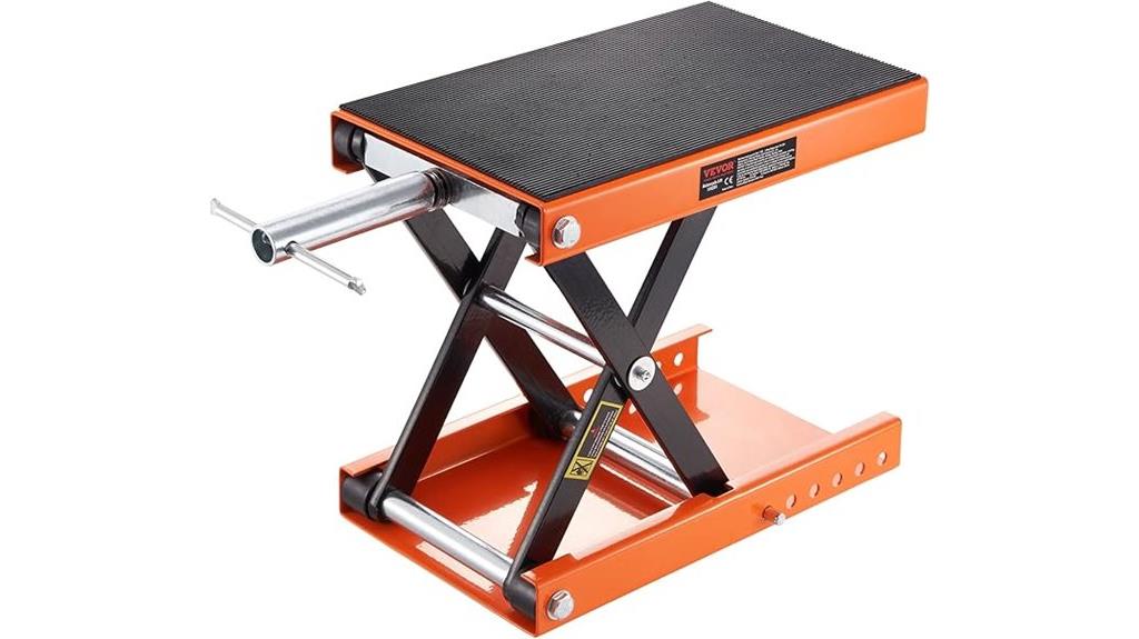 heavy duty steel motorcycle lift